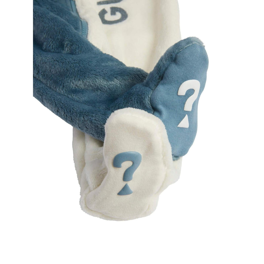 GUESS FAUX FUR OVERALL W/ZIP