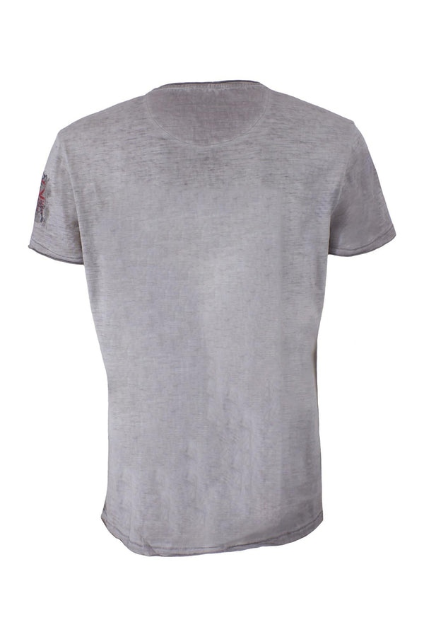 YES ZEE T-SHIRT UOMO SERAFINO M/C, TINTO FREDDO