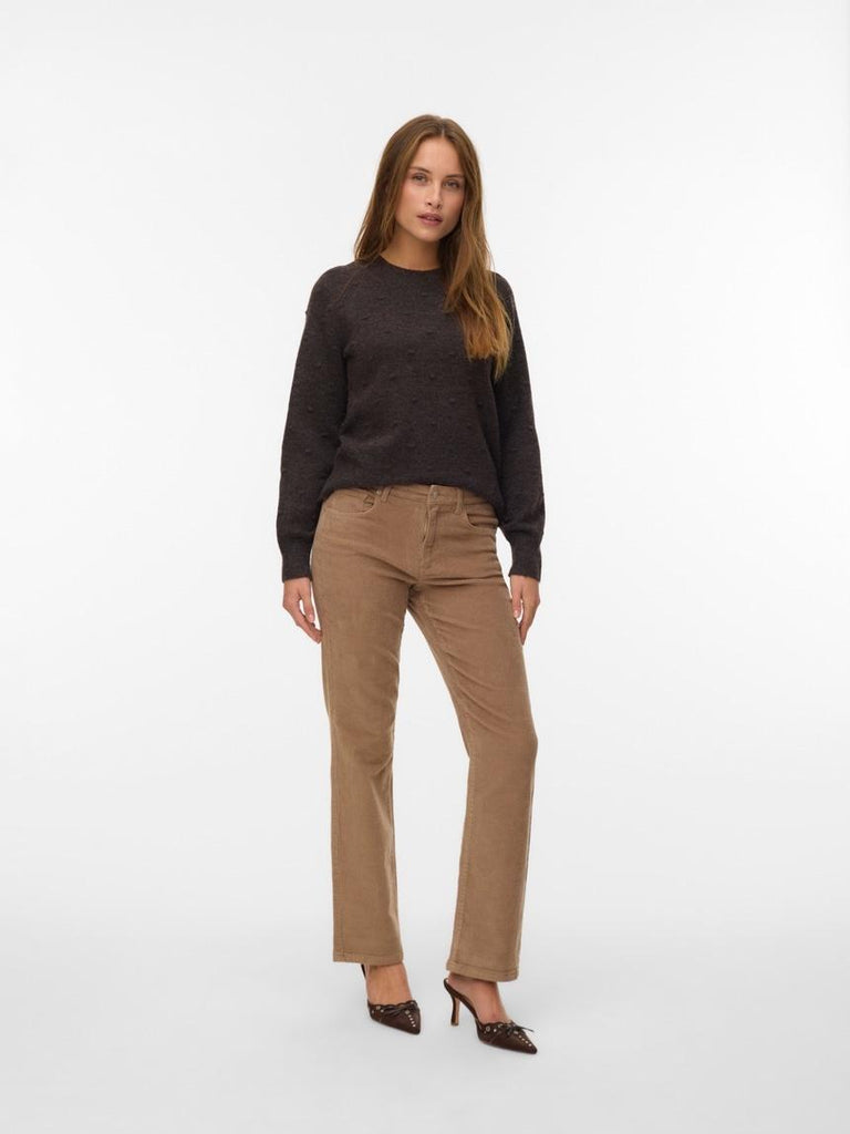 VERO MODA VMFRANCESCA LS O-NECK PULLOVER BOO