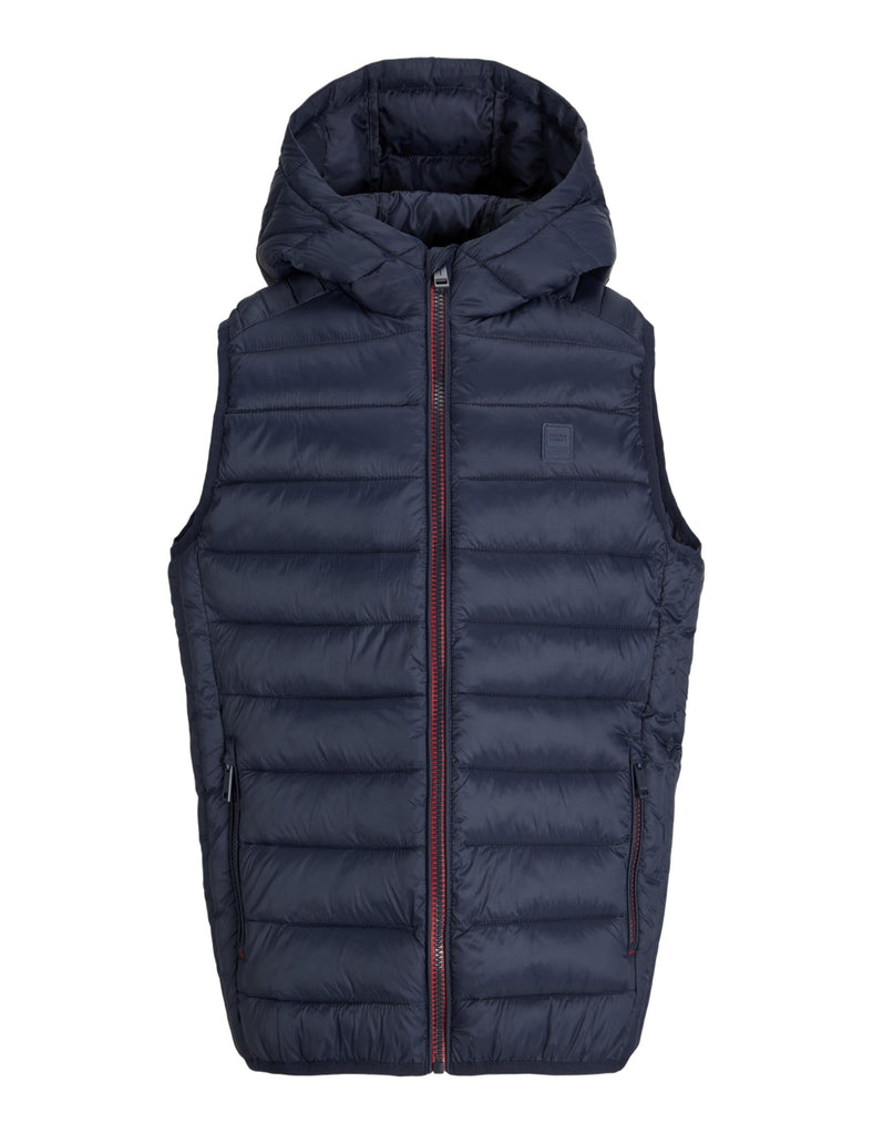 JACK JONES KIDS JJEBRADLEY LIGHT BODYWARMER HOOD SN JNR
