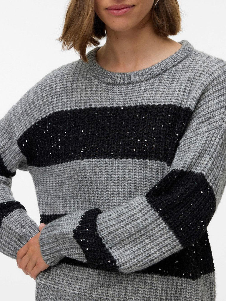 VERO MODA VMSPARKLE LS O-NECK PULLOVER