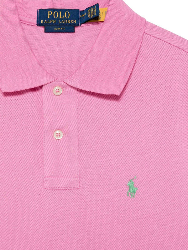 RALPH LAUREN SLIM POLO-TOPS-KNIT