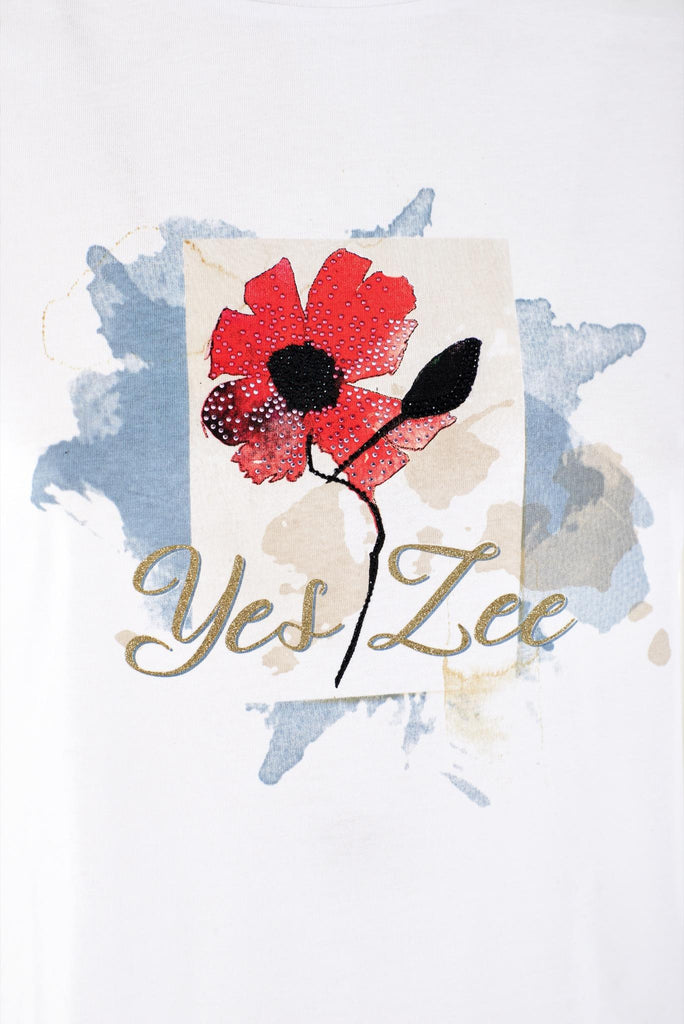 YES ZEE T-SHIRT BIMBA, GIROCOLLO, M/C