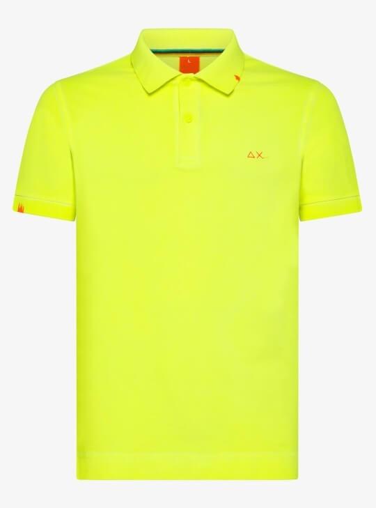 SUN68 POLO SPECIAL DYED EL.