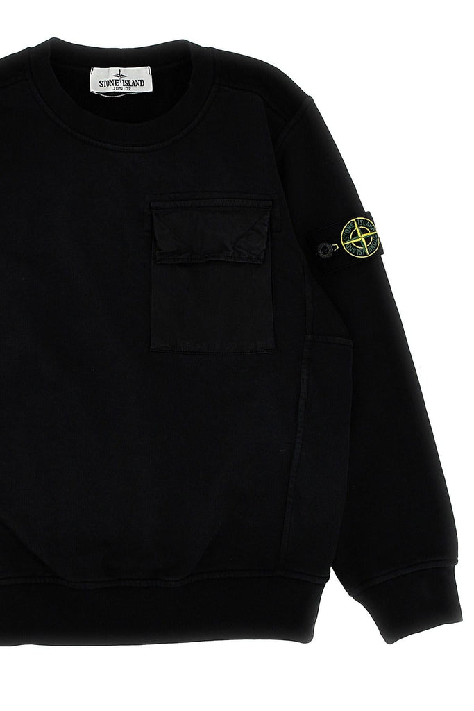 STONE ISLAND JUNIOR FELPA