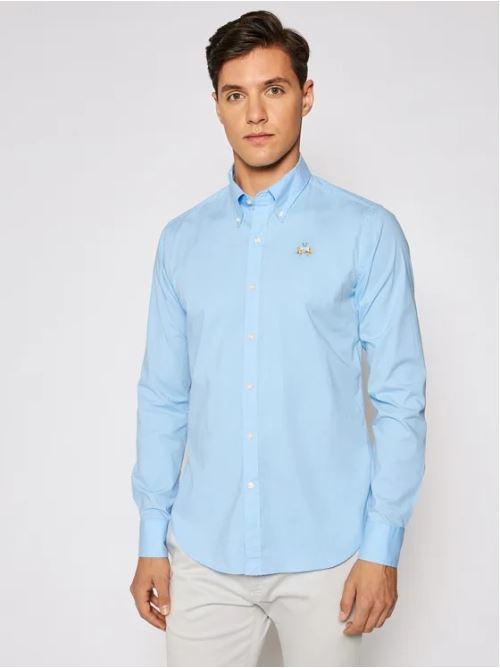 LA MARTINA MAN SHIRT L/S POPLIN STRETCH
