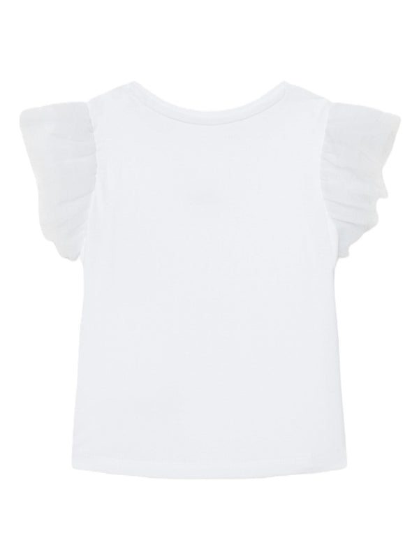 GUESS SS T-SHIRT W/MESH FR
