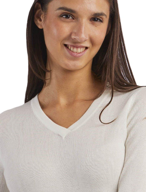 YES ZEE MAGLIA DONNA SCOLLO A V