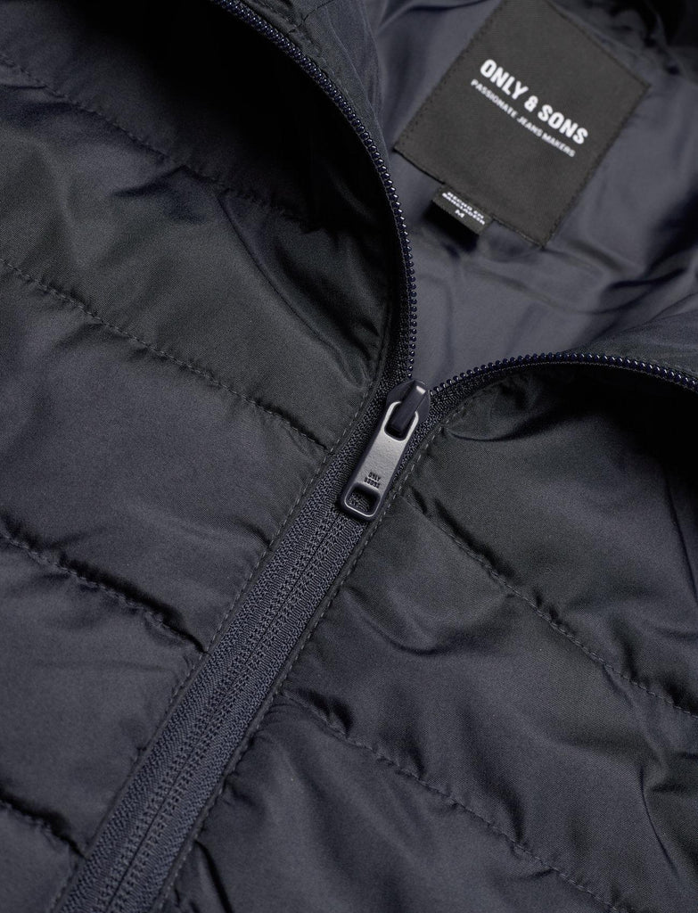 ONLY&SONS ONSBRON HOOD QUILT JACKET OTW VD