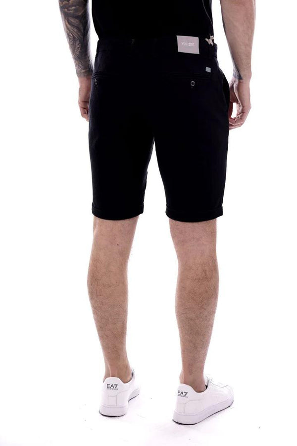 YES ZEE BERMUDA UOMO CHINOS CON ALAMARI IN VITA