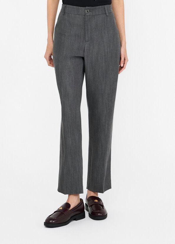 LIU JO PANT.STRAIGHT ELASTIC H.W.