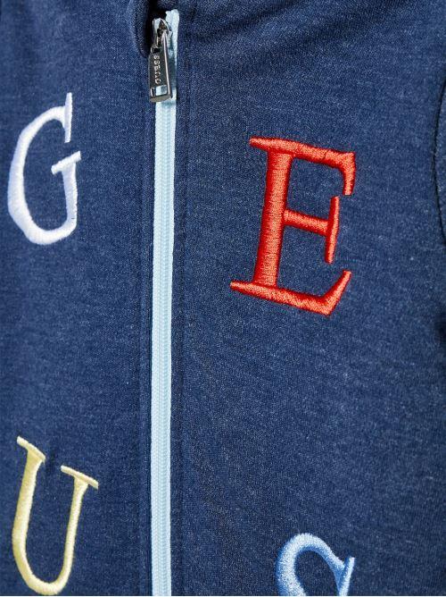 GUESS HOODED OVERALL W/ZIP