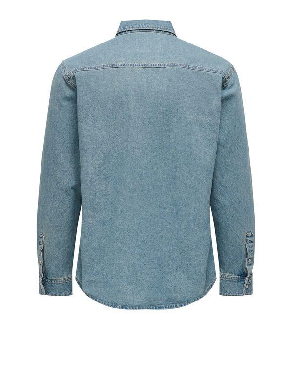 ONLY&SONS ONSBANE MB TINT 1873 GUA DNM SHIRT