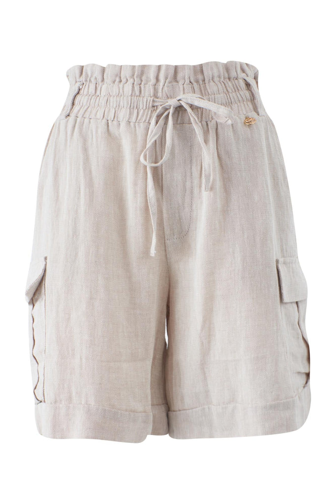 YES ZEE SHORTS DONNA TASCONATO CON RISVOLTO