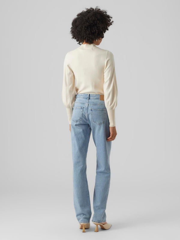 VERO MODA VMHOLLYKARISPUFF LS HIGHNK PULLOV GA BOO