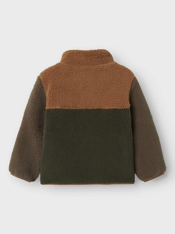 NAME.IT NMMMONICO TEDDY JACKET BLOCK