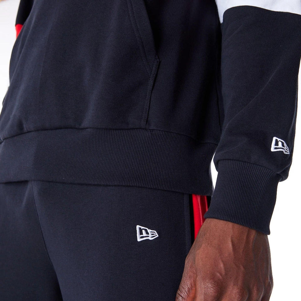 NEW ERA COLOUR BLOCK OS HOODIE CHIBUL  BLKFDR