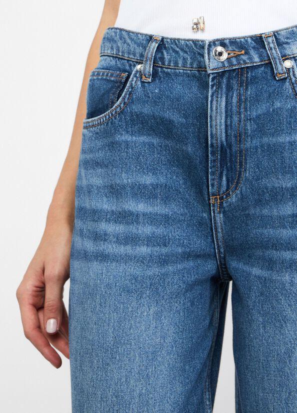 LIU JO PANT. BONE WIDE LEG L.W.
