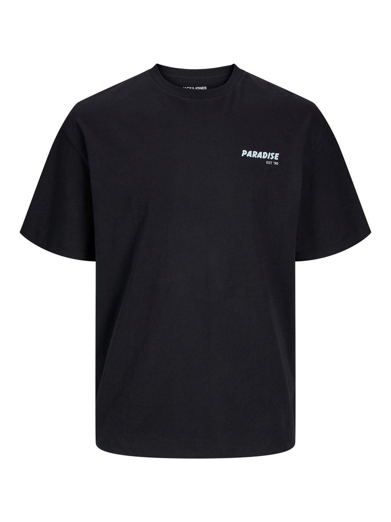 JACK AND JONES JJCHARGE PRINTED TEE SS CREW NECK LN