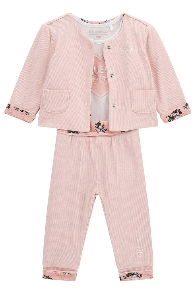 GUESS SET REVJACKET+PANTS+SS BODY