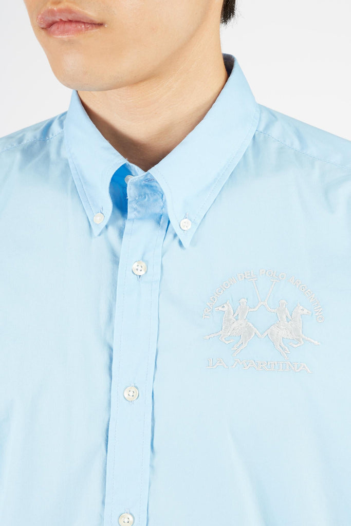 LA MARTINA MAN SHIRT L/S POPLIN STRETCH