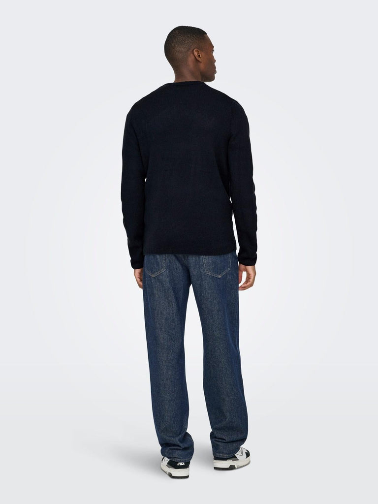 ONLY&SONS ONSXMAS REG 5 TEDDY CREW KNIT