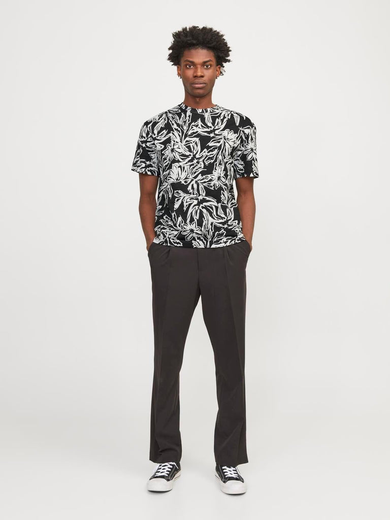 JACK AND JONES JORLAFAYETTE AOP TEE SS CREW NECK