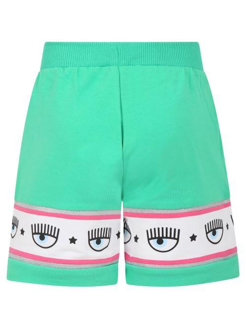 CHIARA FERRAGNI SHORTS MAXILOGOMANIA FELP