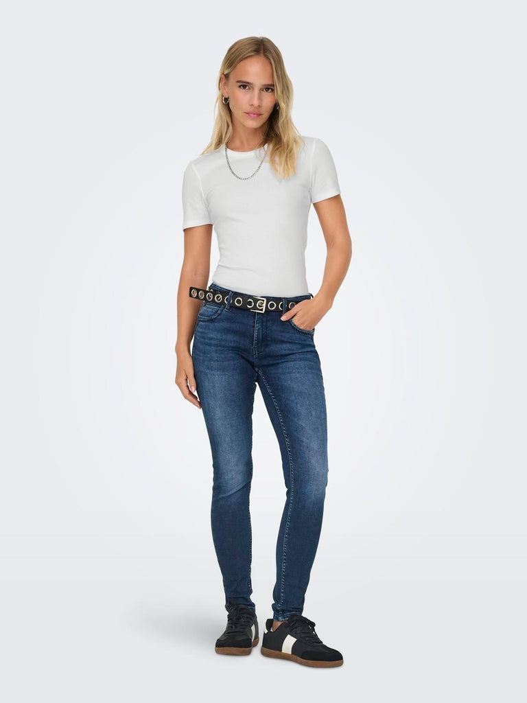 ONLY ONLEASY S/S O-NECK TOP BOX JRS