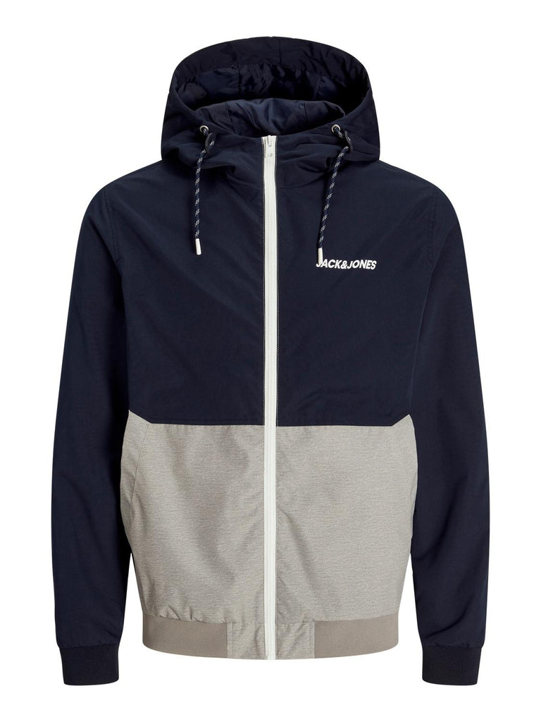 JACK AND JONES JJERUSH HOOD BOMBER NOOS