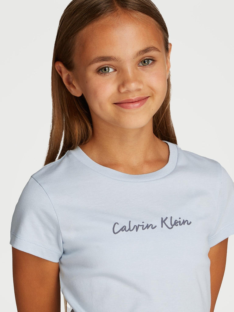 CALVIN KLEIN SCRIPT LOGO SLIM SS T-SHIRT