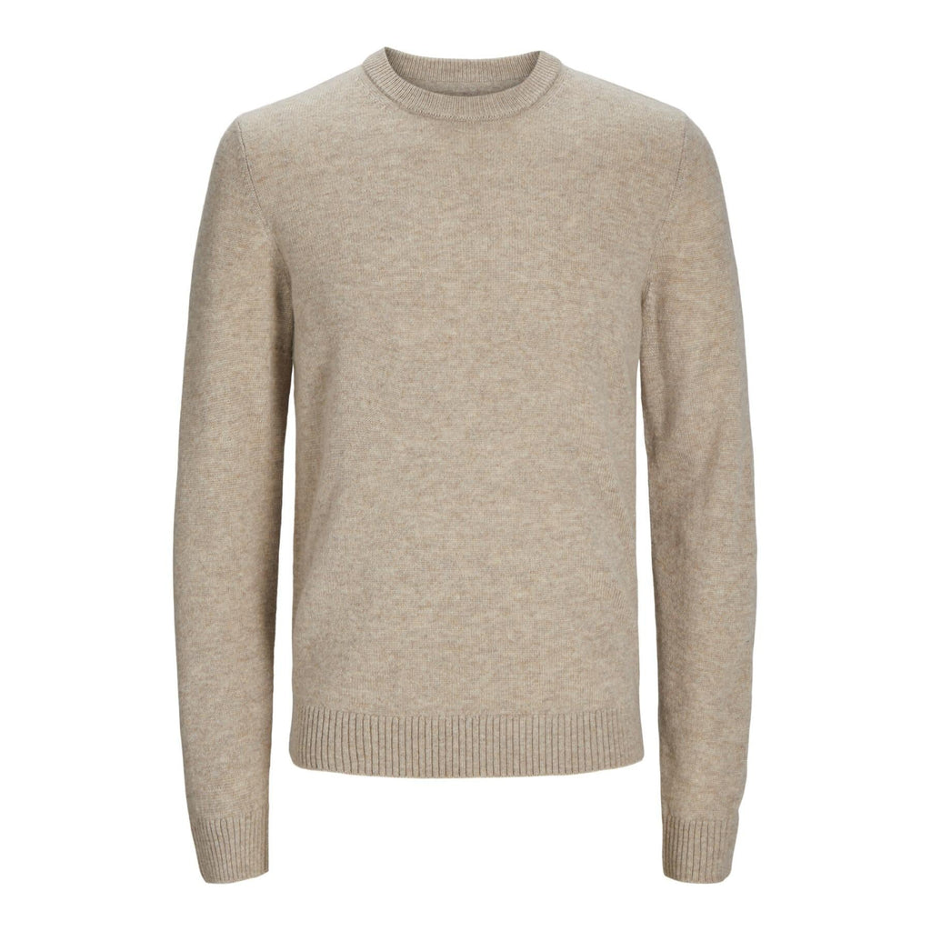 JACK AND JONES JPRCCLAMBSWOOL KNIT CREW NECK LN