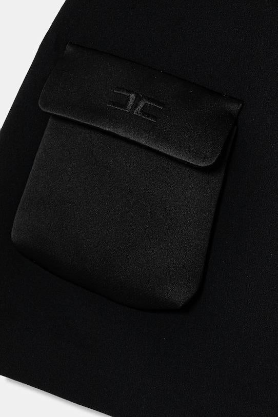 ELISABETTA FRANCHI La Mia Bambina GONNA IN CREPE CON TASCA IN DUCHESSE