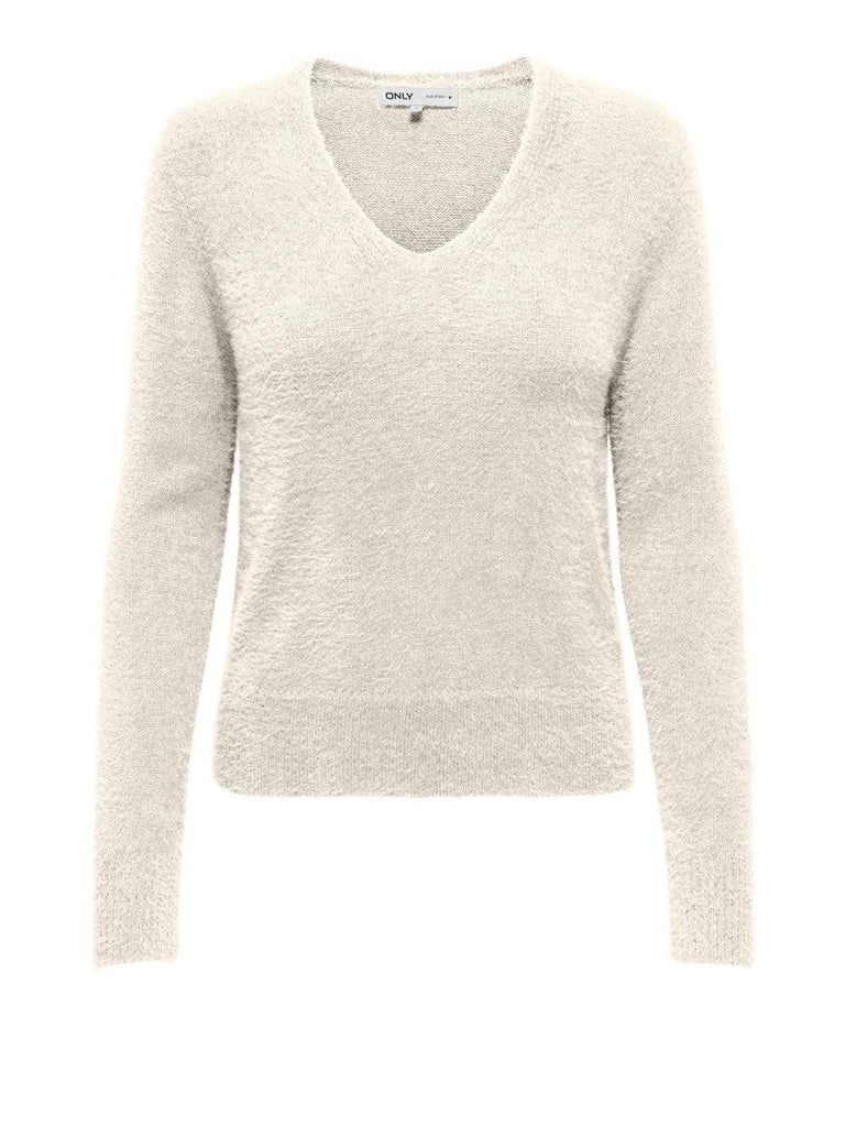 ONLY ONLELLA PIUMO LS V-NECK KNT