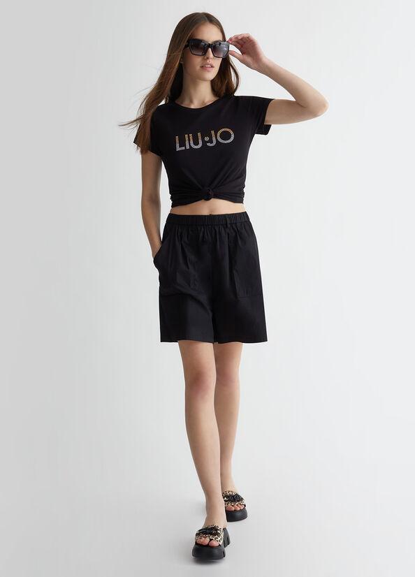 LIU JO SHORT TS.NAV. T.UNITA