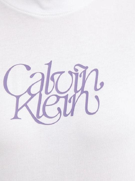 CALVIN KLEIN JEANS SS FITTED SCRIPT CAL