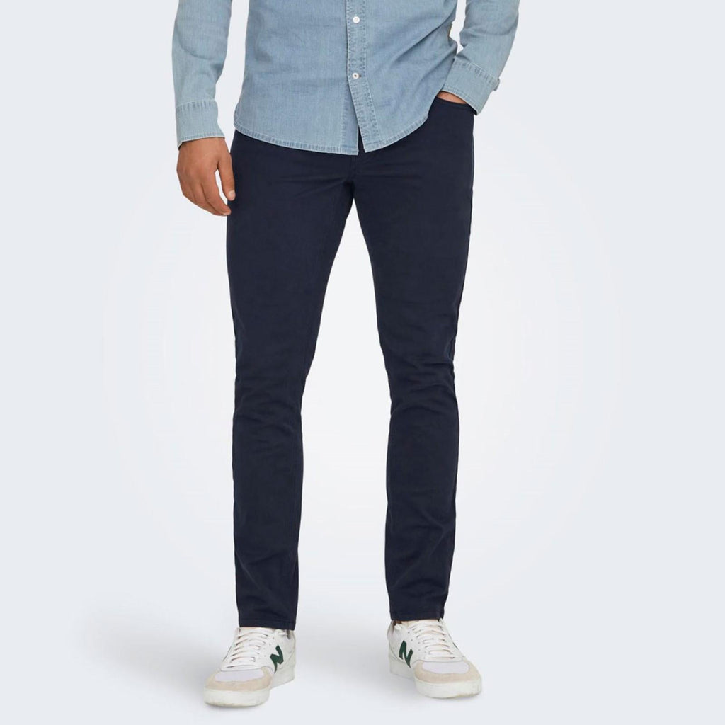 ONLY&SONS ONSLOOM LIFE SLIM TWILL 0124  PANT