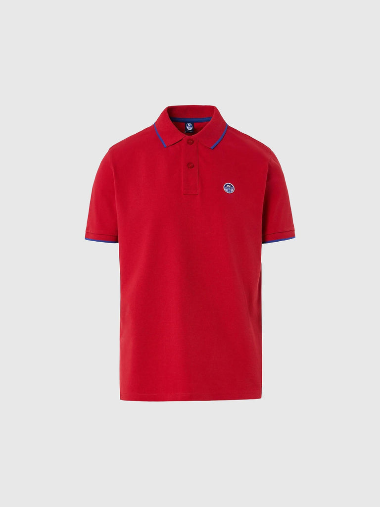 NORTH SAILS SS POLO WITH GRAPHIC