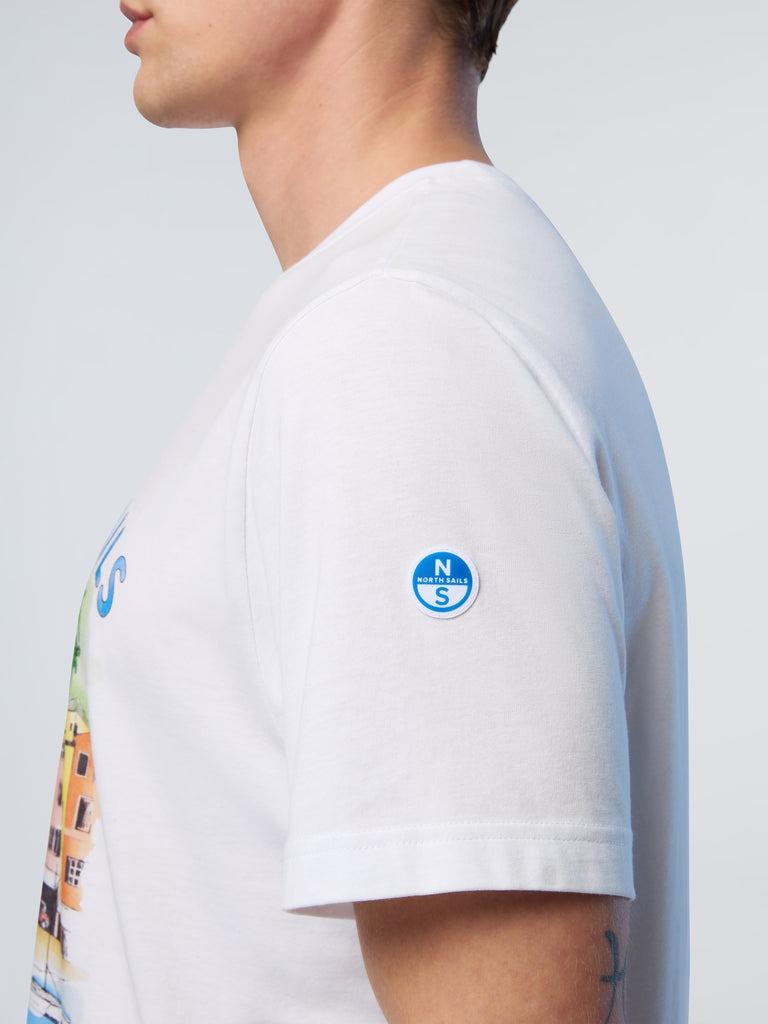 NORTH SAILS T-SHIRT SHORT SLEEVE  W/GRAPHIC