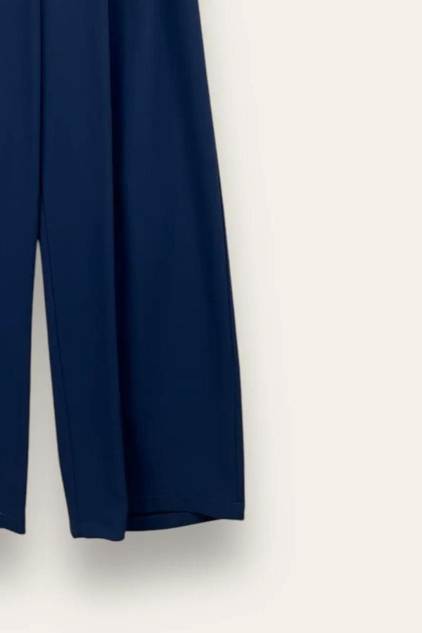 LOVEme Pantalone fluido a palazzo, elastico retro vita