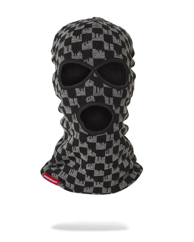 SPRAYGROUND CHECKERED DRIP MASK