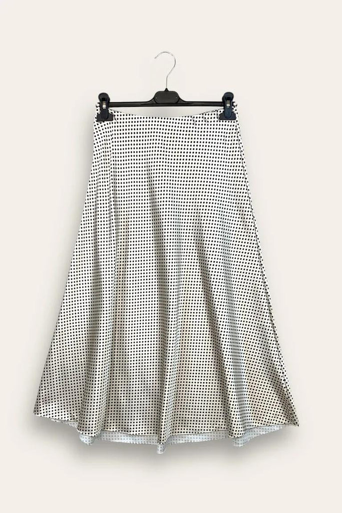 LOVEme Gonna midi a pois con elastico in vita