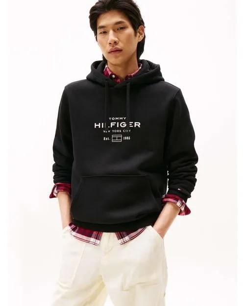 TOMMY HILFIGER OVAL GRAPHIC HOODIE