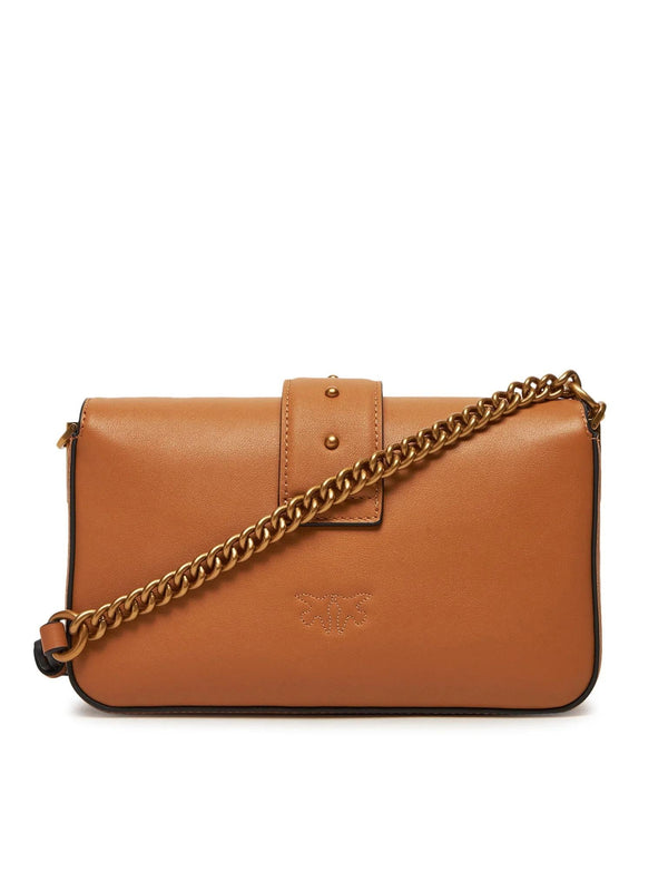 PINKO LOVE ONE MINI SLOUCHY FL  VITELLO MORBIDO
