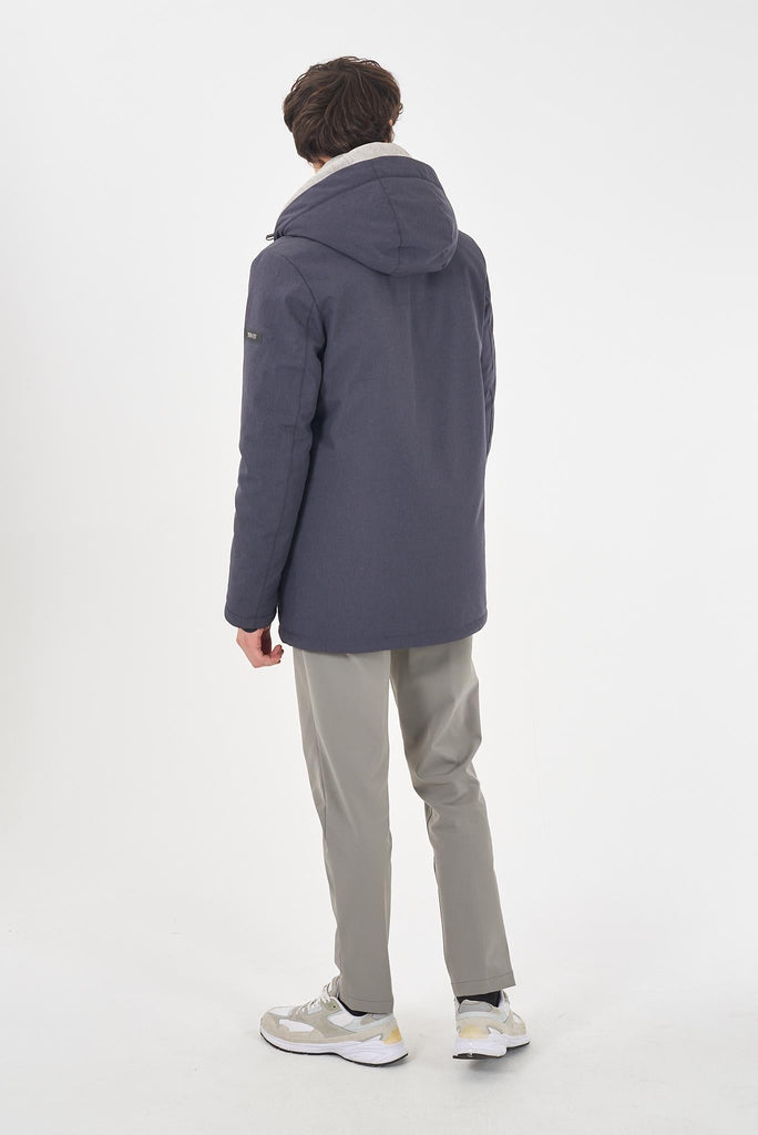 YES ZEE CAPPOTTO UOMO CON TRAPUNTATURA INTERNA