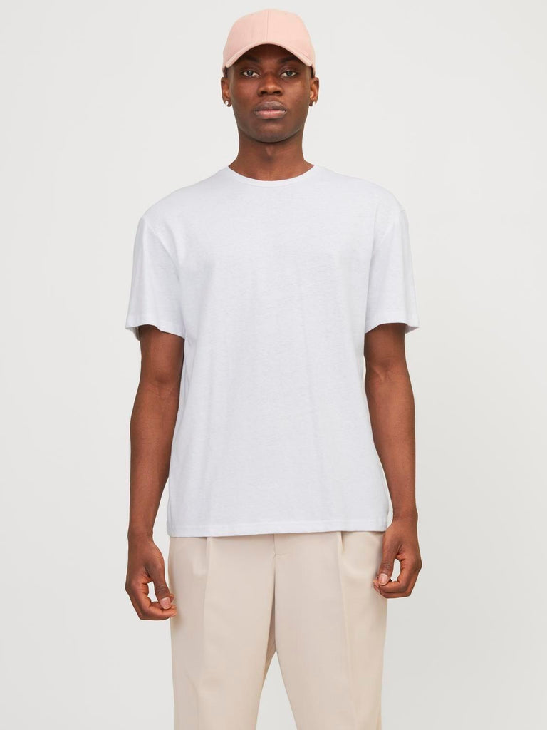 JACK AND JONES JPRCC SOFT LINEN BLEND SS TEE