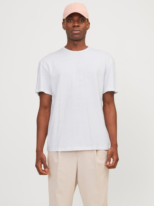 JACK AND JONES JPRCC SOFT LINEN BLEND SS TEE