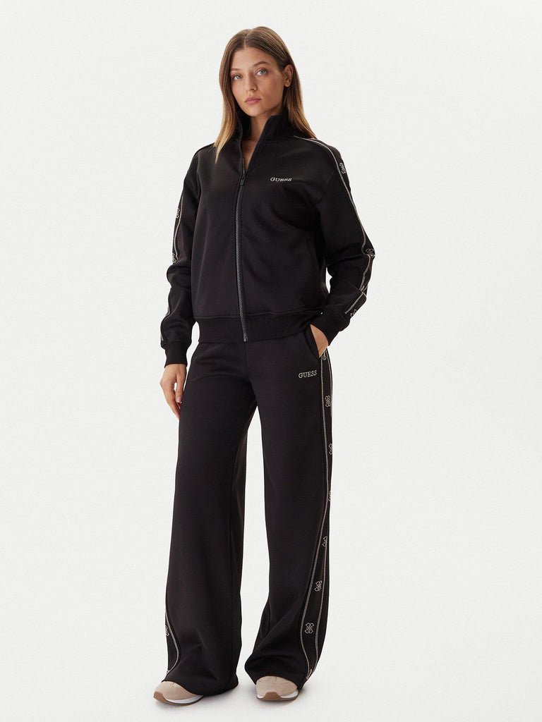 GUESS OCTAVIA HIGH NECK FULL-ZIP SWE