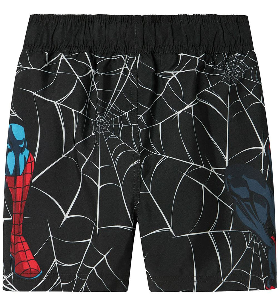 NAME.IT NMMMAVE SPIDER LONG SWIMSHORTS MAR