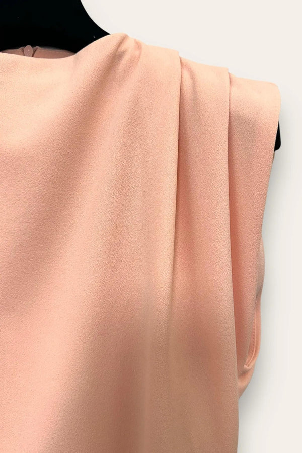 LOVEme Blusa sagomata asimmetrica in crepe